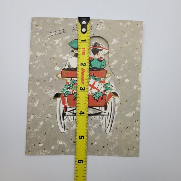 Vintage Christmas Greeting Card Nostalgic Holiday Design Cardinal Creation 353 - Picture 6 of 6